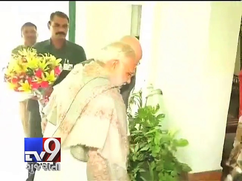 PM Narendra Modi, Amit Shah greet Advani on his birthday - Tv9 Gujarati