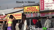 Picking up Girls Skinny vs. Muscle Social Experiment Prank