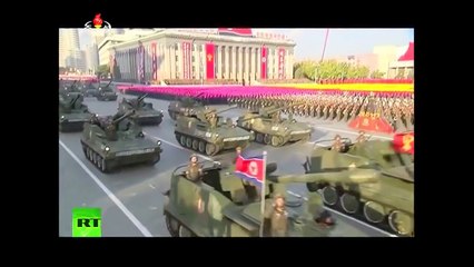 North Korea puts on a SHOW OF POWER to send message to US Military