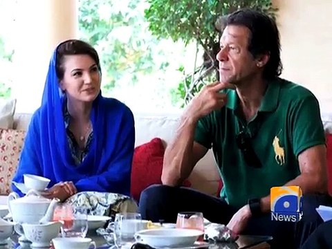 British paper claims Imran Divorced Reham via SMS - Geo Reports - 08 Nov 2015