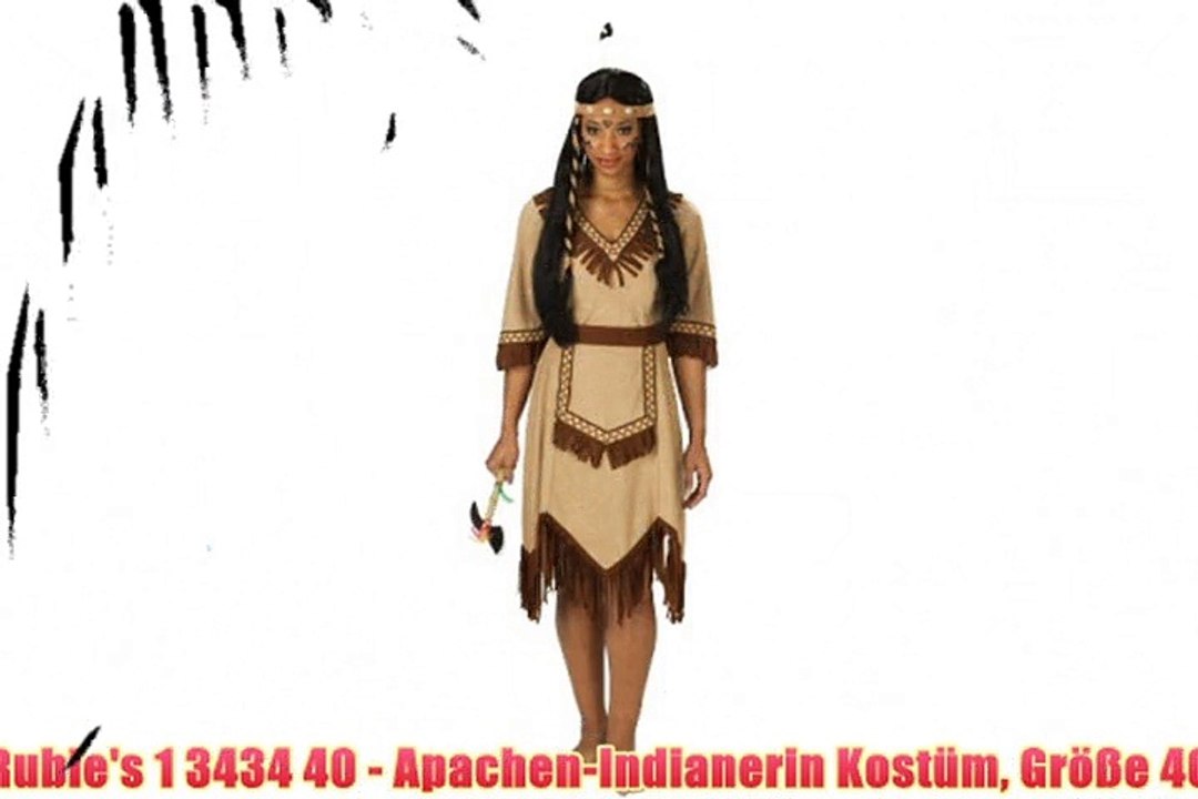 Rubie's 1 3434 40 - Apachen-Indianerin Kost?m Gr??e 40