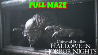 AVP: Alien Vs Preditor (HD Full Maze) Halloween Horror Nights 2015 Universal Studios Hollywood