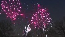 Crowd Go Nuts For Impressive Firework Display