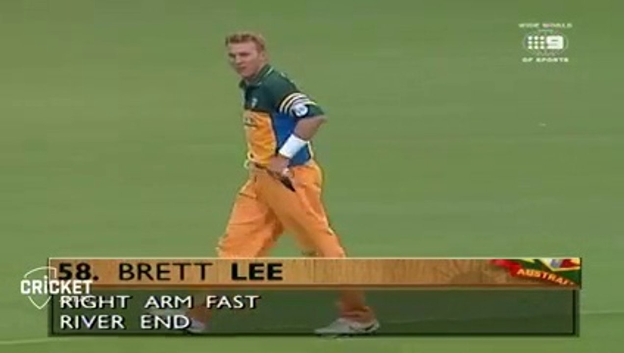 Brett Lee's maiden five-wicket haul in ODI Cricket