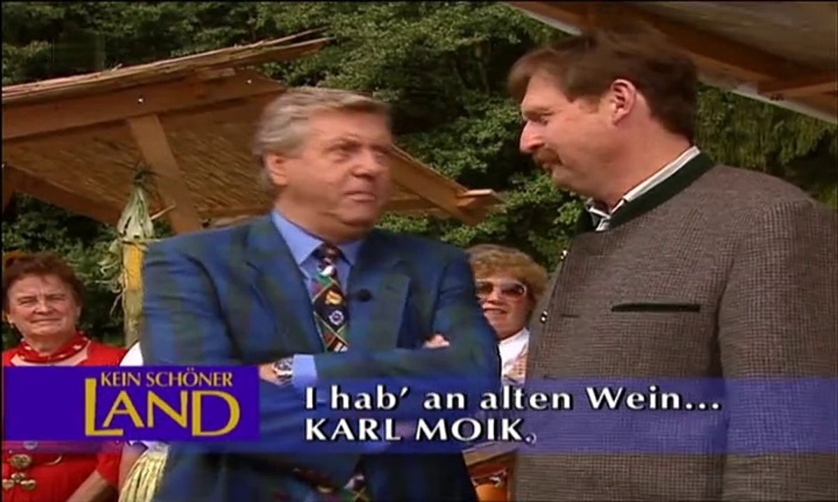 Karl moik - i hab an alten wein im keller gefunden 2001