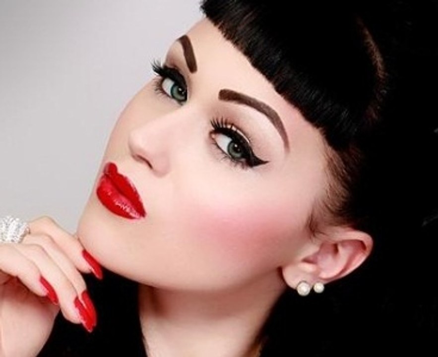 Pin Up Inspired Makeup Tutorial