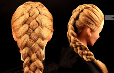 French Five Strand Braid Tutorial