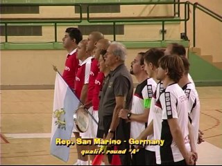 GERMANY-REP. SAN MARINO  2nd European National Indoor  Montpellier (F) 2015