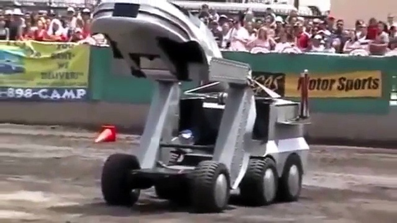 Real transformer robot car