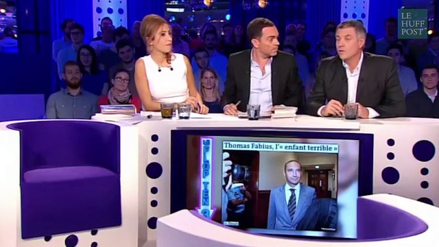 Vif accrochage entre Bruno Gaccio et Laurent Ruquier sur le plateau de On n'est pas couchés