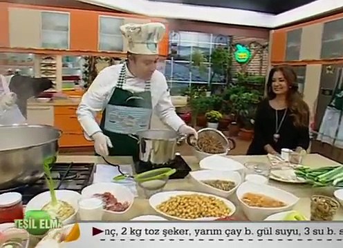 Oktay Usta - Yeşil Elma - Kazanda Aşure Tarifi