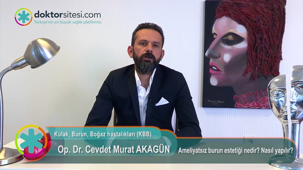 Op. Dr. Cevdet Murat Akagün - Ameliyatsız burun estetiği nedir? Nasıl Yapılır?