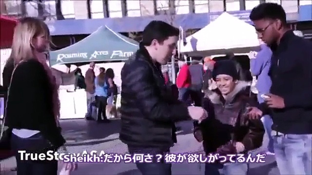 【素敵なドッキリ】　子供が知らない人にタバコをねだったらどんな反応をするのか