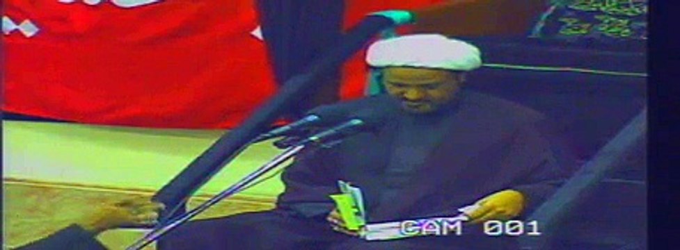 30th Muharram 1436 - Majlis Marefat e Imam e Zamana - Maulana Amjad Ali Jaffri- Part 2