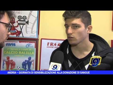 ANDRIA | Giornata di sensibilizzazione alla donazione di sangue