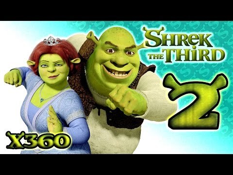 Shrek The Third Walkthrough Part 2 (Xbox 360) The Pirate Ship