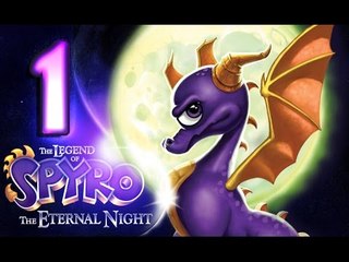 The Legend of Spyro: The Eternal Night Walkthrough Part 1 (Wii, PS2) 100% Intro + Fire Dream