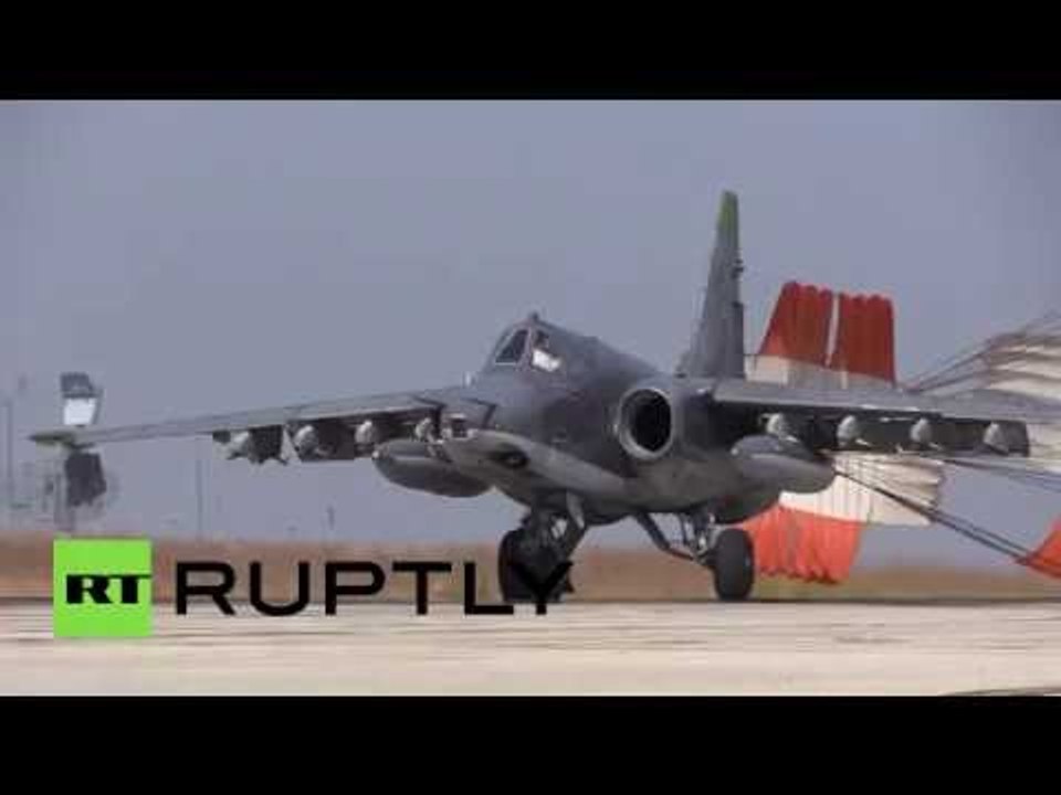 Syrian frontline: Russian fighter jets carry out combat sorties against ISIS in Latakia