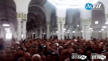 احتجاجات مناصري رضا الجوادي في جامع اللخمي