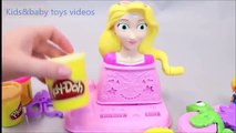 Play-Doh Cắt Tóc Tạo Kiểu Tóc ( lần 2) Cắt Tóc Cho Thầy Giáo (Bí Đỏ) Play-doh hair Salon D