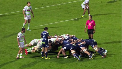 TOP 14 - Pau-Agen: 33-31 - Essai 2 Tamaz Mchelidze (AGE) - J8 - Saison 2015/2016
