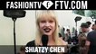 Hairstyle at Shiatzy Chen Spring 2016 Paris Fashion Week | PFW | FTV.com
