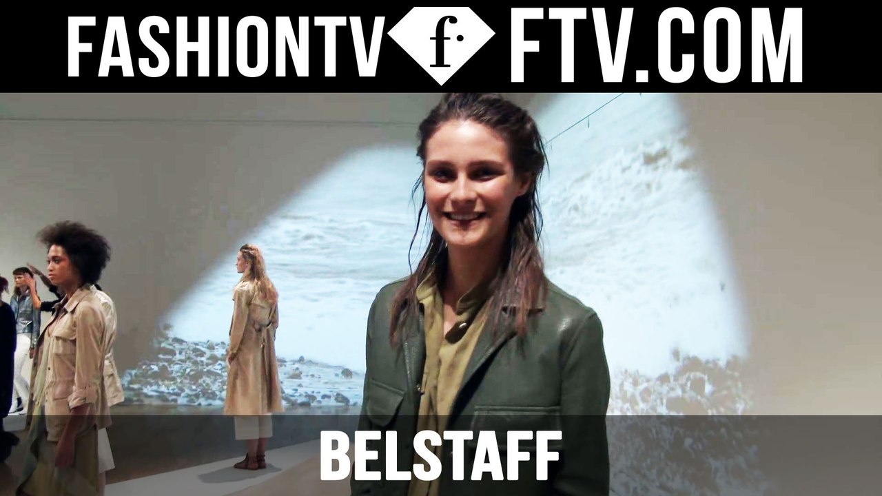 Hairstyle at Belstaff Spring 2016 London Fashio...