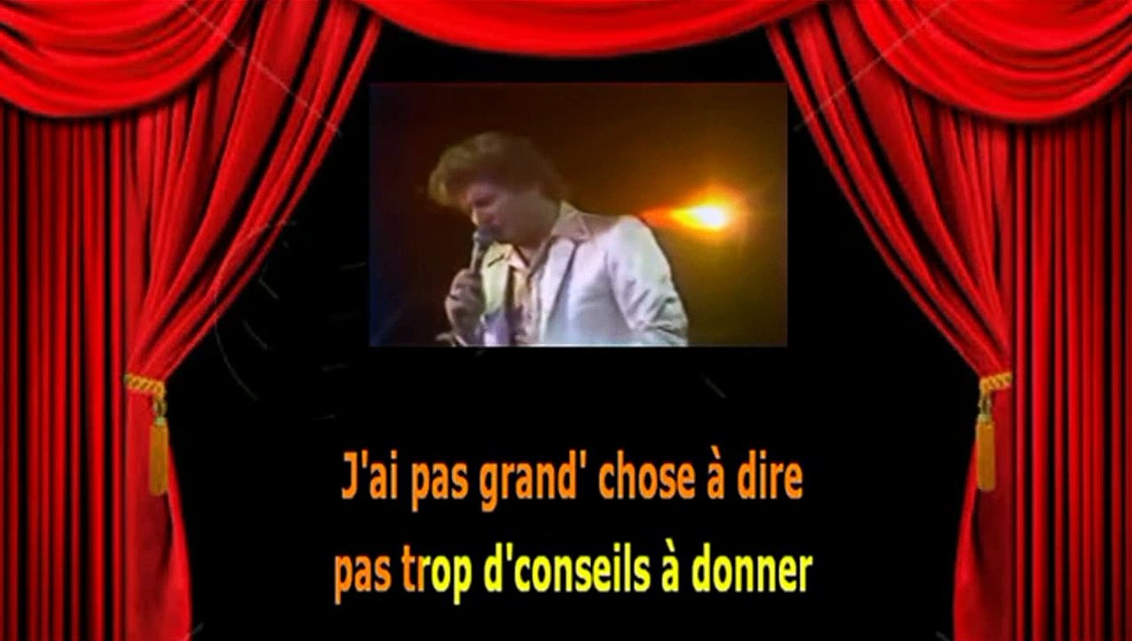 Karaoké Eddy Mitchell - Tu peux préparer le café noir