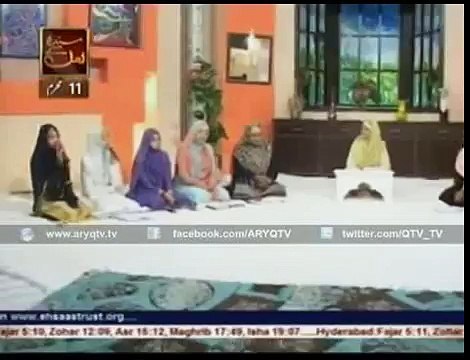 Syed ne Karbala Main Waday Nibha Diye hain by Iqra Alam _ Ayesha aalam 10th Muharram 2015