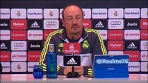 Benitez imite les chuchotements de Cristiano Ronaldo à Laurent Blanc