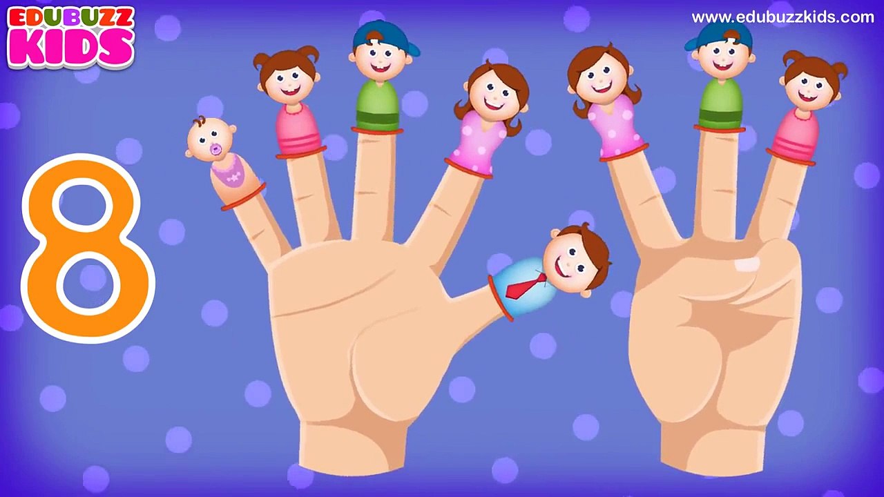 10 Little Fingers Nursery Rhyme | Numbers Rhymes for Children