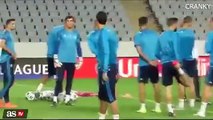 Cristiano Ronaldo Superb Skills In Training - Malmo vs Real Madrid 30/09/2015