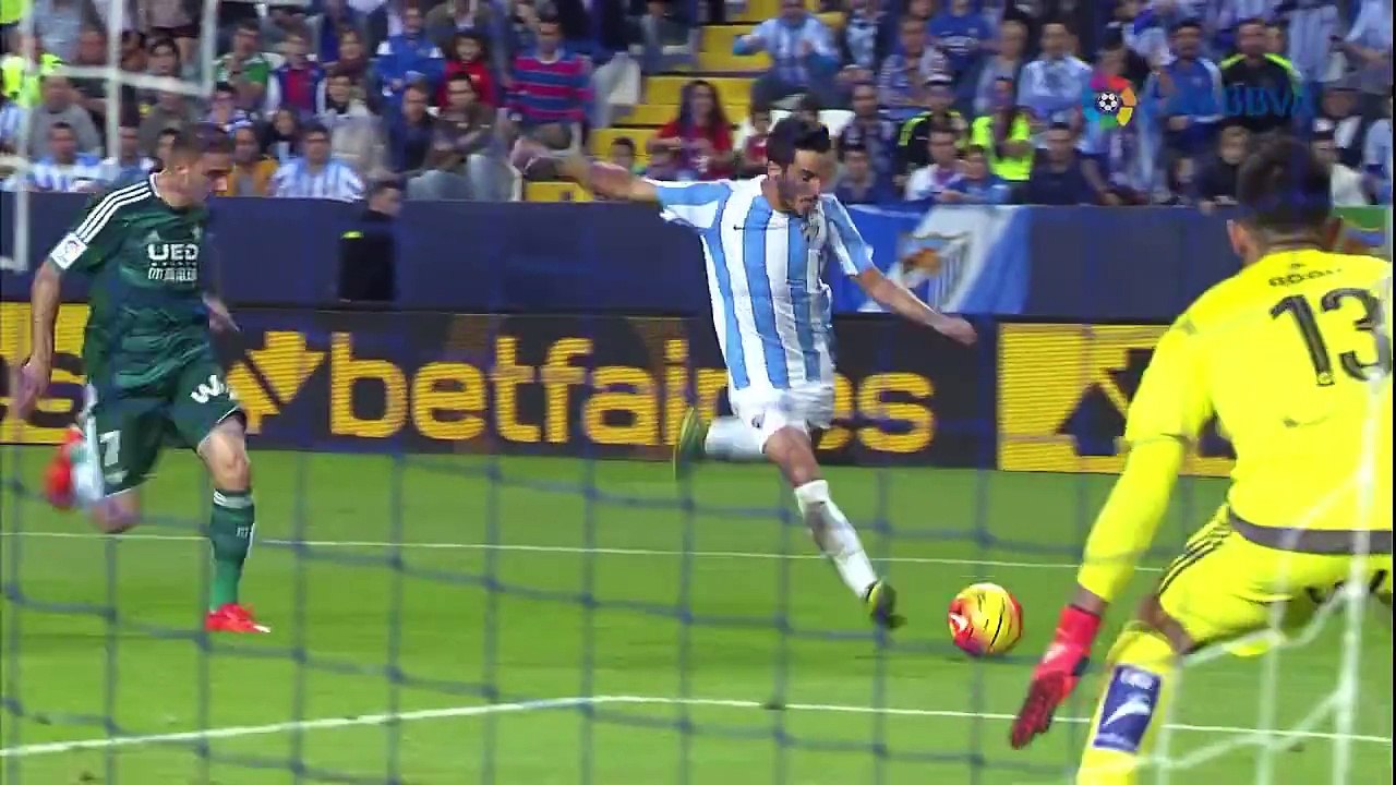 Málaga 0-1 Betis HD | All Goals and Full Highlights 7.11.2015 HD