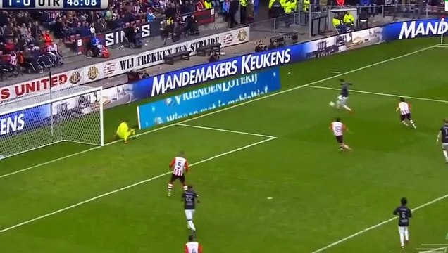 Bart Ramselaar Goal HD - PSV 1-1 FC Utrecht Eredivisie 2015
