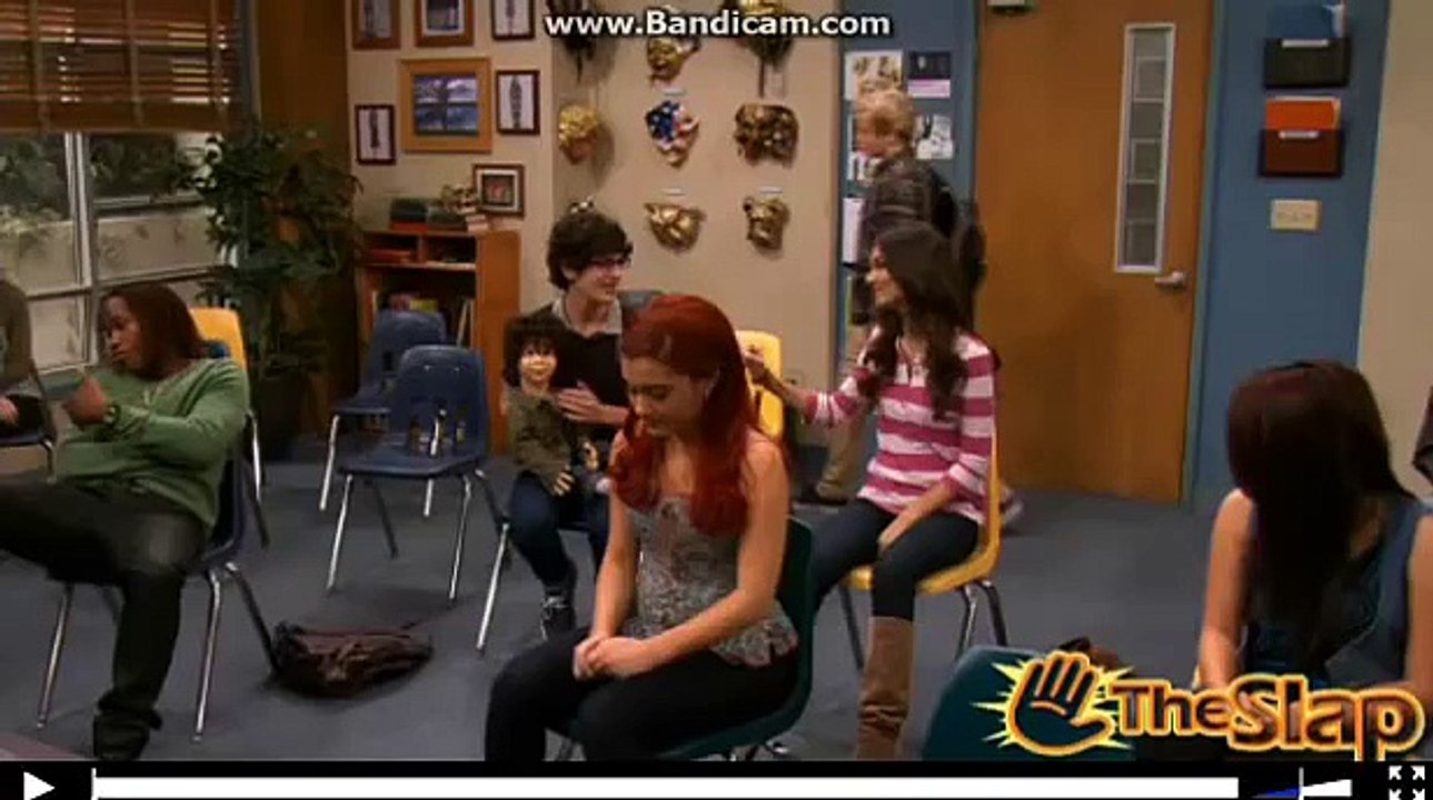 Victorious The slap-Deleted Scene: Jade Grounds Tori