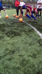 Challenge à l'entrainement U14