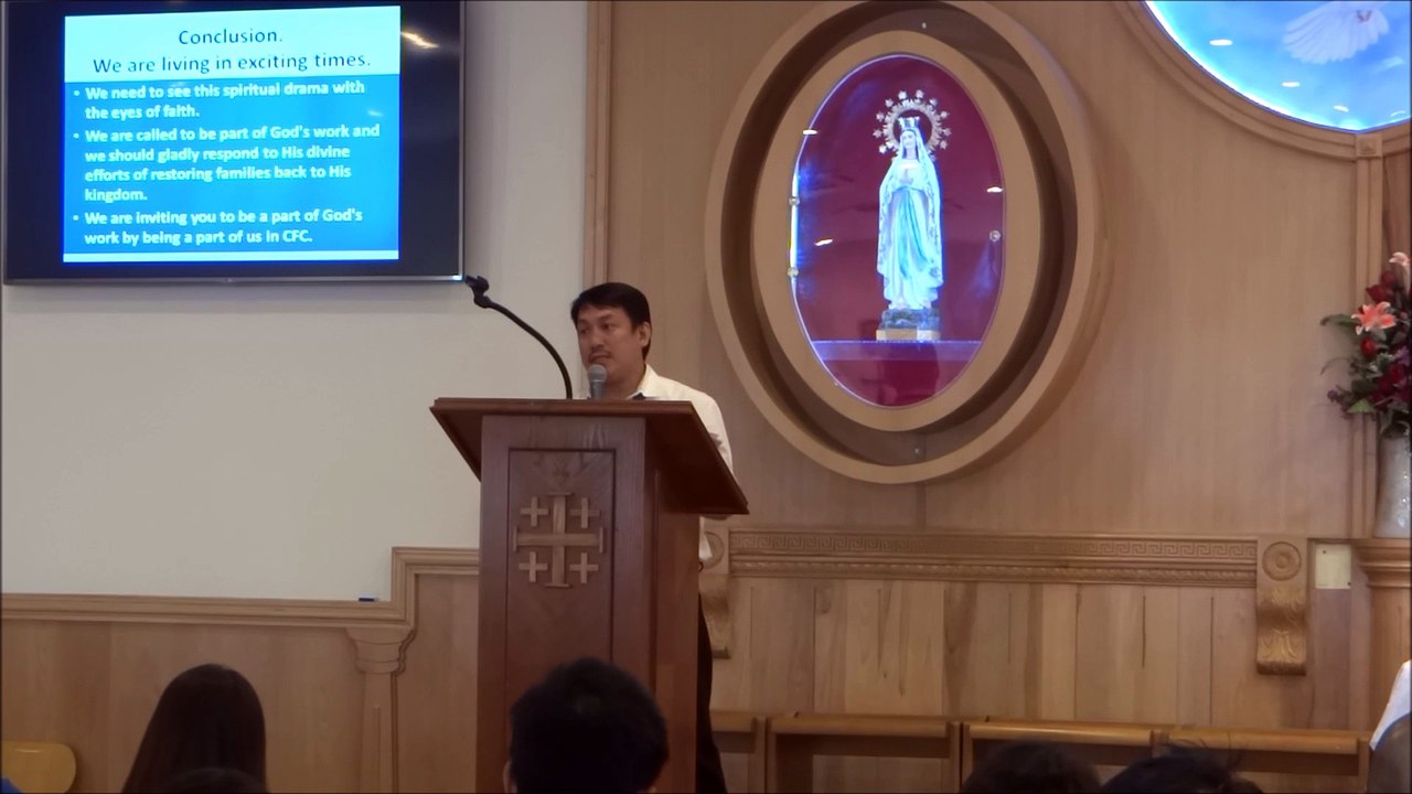 CLP BATCH 29-THE LIFE & MISSION OF CFC-TALK 11-PART 6