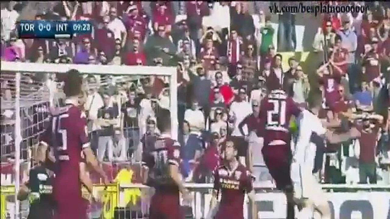 Torino vs Inter 0-1 All Goals & Highlights Serie A 8.11.2015