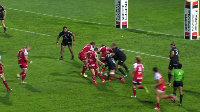 TOP 14 - Toulouse-Grenoble: 52-12 - Essai Gilles Bosch (GRE) - J8 - Saison 2015/2016