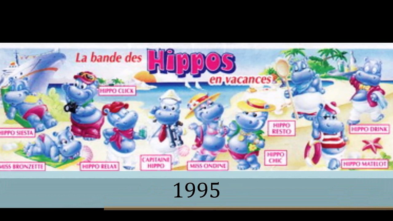 Kinder Surprise - Les Hippos