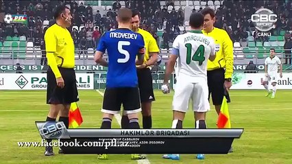 Topaz Premyer Liqası, XII tur Xəzər Lənkəran 0-1 Qarabağ Geniş icmal (1)