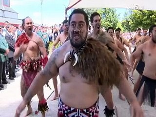 Charles and Camilla visit marae