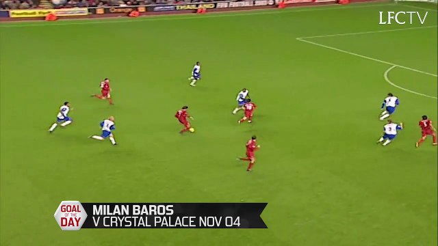 Milan Baros Hat-trick Goals vs Crystal Palace - 2004