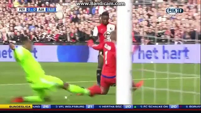 Feyenoord 1-1 Ajax ALL GOALS and Highlights. Eredivisie 08.11.2015
