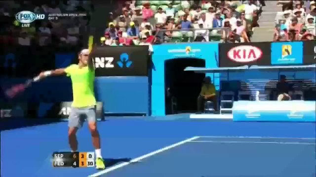 Roger Federer vs Andreas Seppi Australian Open 2015 3rd Round Full Highlights