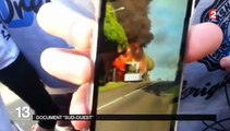 Charente - un bus prend subitement feu, les enfants évacués