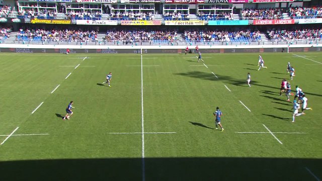 TOP 14 - Castres-Racing: 34-8 - Essai Alexandre Bias (CAS) - J8 - Saison 2015/2016