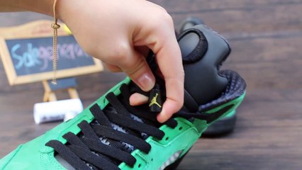 HD_Review_Authentic Air Jordan 5 Retro “Oregon Ducks”Cheap for sale on SUPERKNICKS.COM