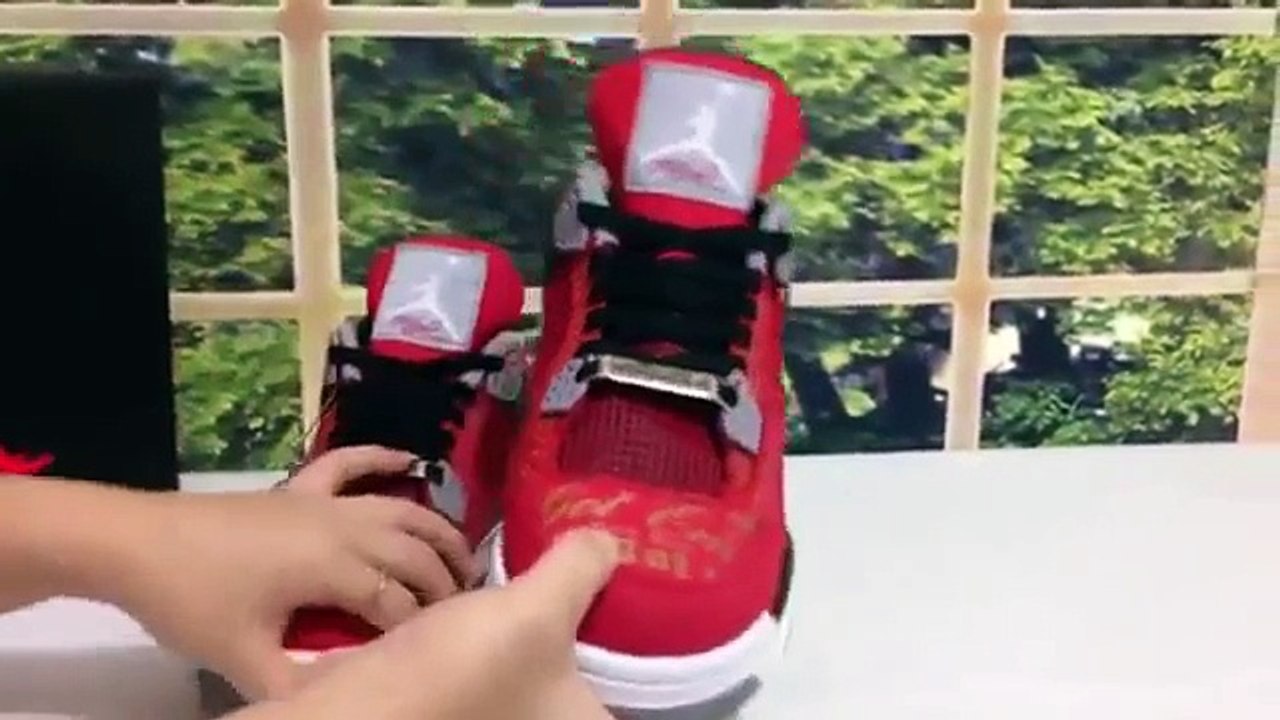 HD_Review_Authentic Air Jordan 4 Got Em Laser,Cheap Jordan Shoes on Sale