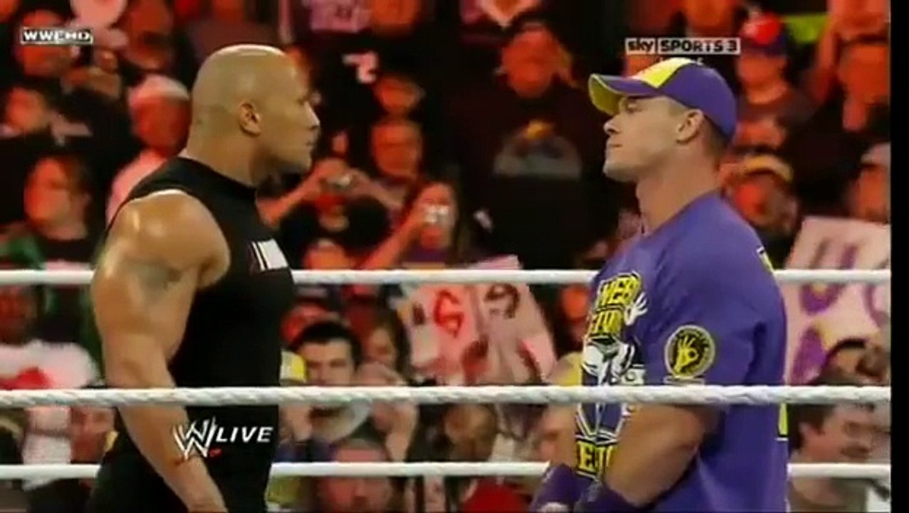 The Rock & John Cena Segment